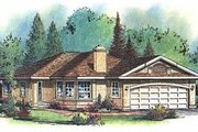 Ranch Style House Plan - 3 Beds 2 Baths 1437 Sq/Ft Plan #18-113 