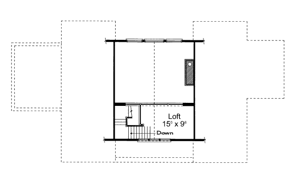 Architectural House Design - Craftsman Floor Plan - Upper Floor Plan #429-45
