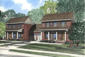 Traditional Exterior - Front Elevation Plan #17-2024