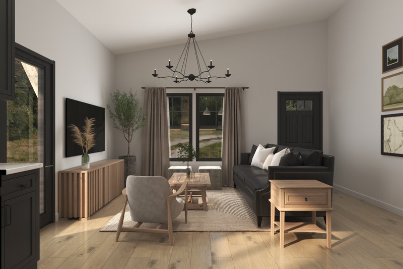 House Plan Design - Interior - Other 4 for Barndominium House Plan #1070-173 - 2 bed, 1 bath