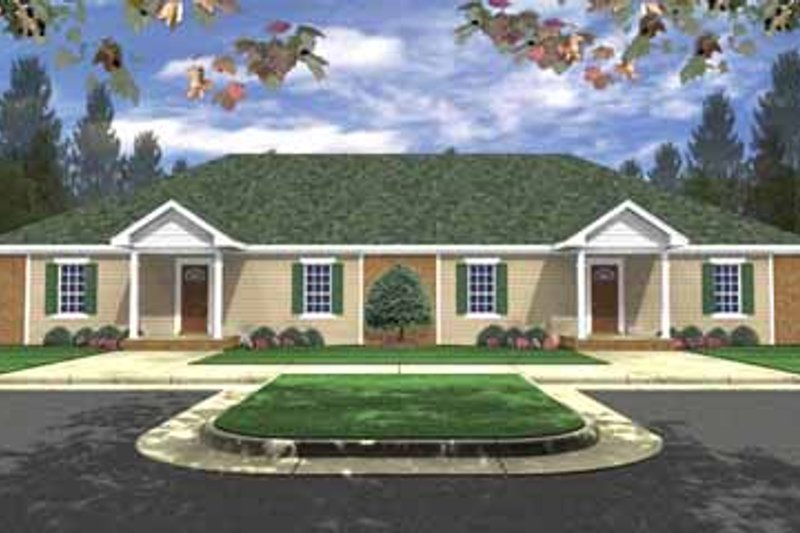 Home Plan - Ranch Exterior - Front Elevation Plan #21-138