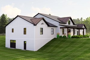 Exterior - Other Elevation 2 for Country House Plan #1064-234 - 3 bed, 2 bath