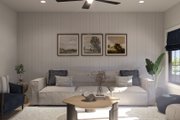 Modern Style House Plan - 3 Beds 2 Baths 1483 Sq/Ft Plan #455-353 Interior 