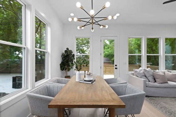 Interior - Dining Room 1 for Modern House Plan #1085-4 - 3 bed, 2.5 bath