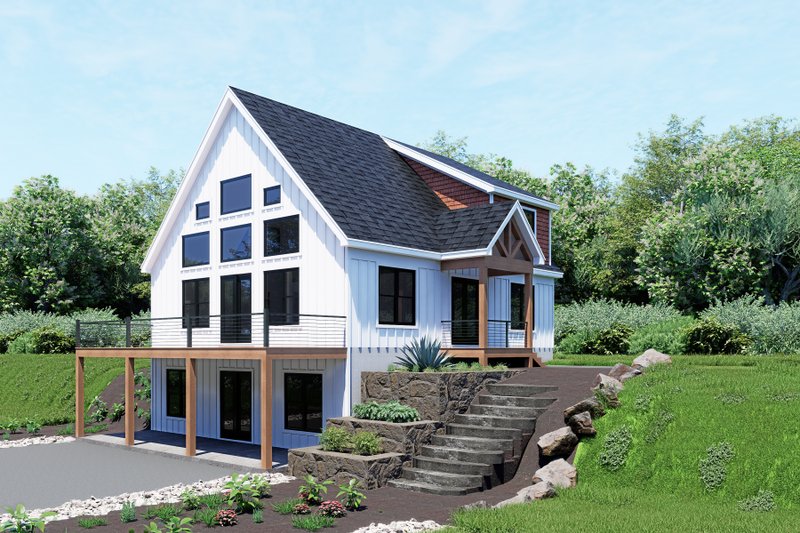 Home Plan - Country Exterior - Front Elevation Plan #932-1315