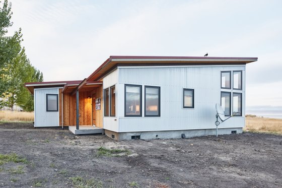 Exterior - Other Elevation 3 for Modern House Plan #890-10 - 2 bed, 1 bath