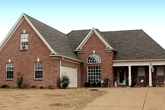 Exterior - Front Elevation for Traditional House Plan #81-893 - 3 bed, 2 bath