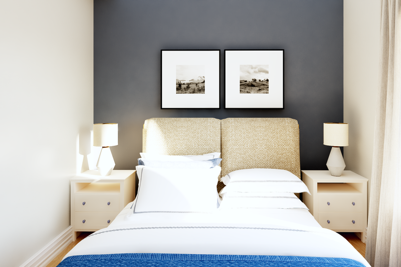 Home Plan - Interior - Bedroom 1 for Farmhouse House Plan #1064-123 - 2 bed, 2 bath