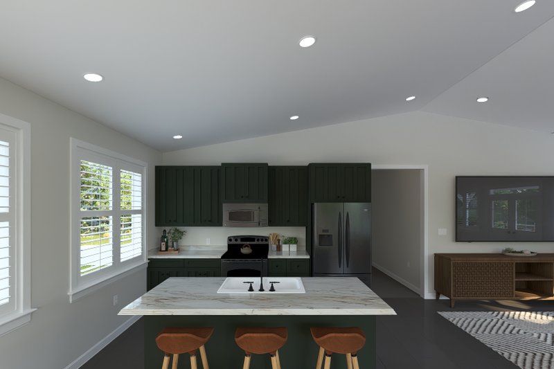 House Blueprint - Interior - Other 1 for Barndominium House Plan #1060-377 - 3 bed, 3 bath