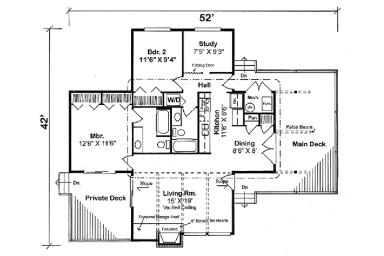 Small Contemporary Mountain getaway