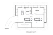 Contemporary Style House Plan - 3 Beds 2 Baths 5464 Sq/Ft Plan #542-12 