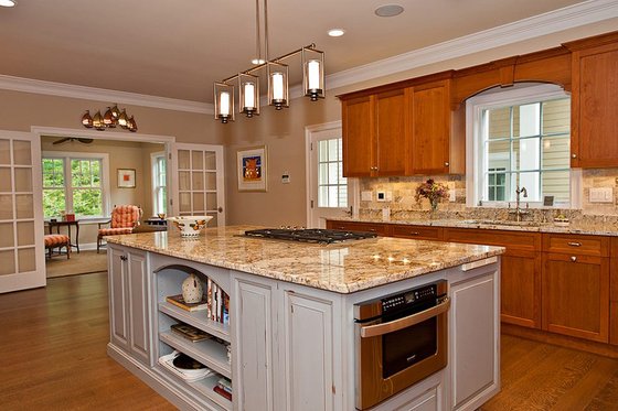 Kitchen - 3500 square foot Country Home