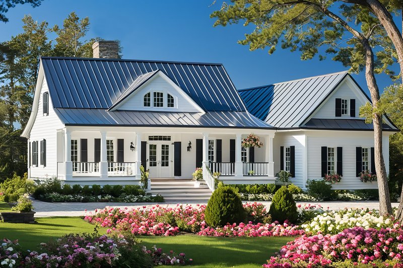 Dream House Plan - Country Photo Plan #137-374