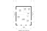 Country Style House Plan - 1 Beds 1 Baths 832 Sq/Ft Plan #932-1140 Floor 