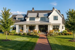 Farmhouse Exterior - Front Elevation Plan #51-1155