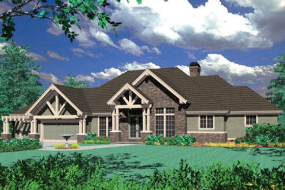 Exterior - Other Elevation for Craftsman House Plan #48-300 - 3 bed, 2.5 bath