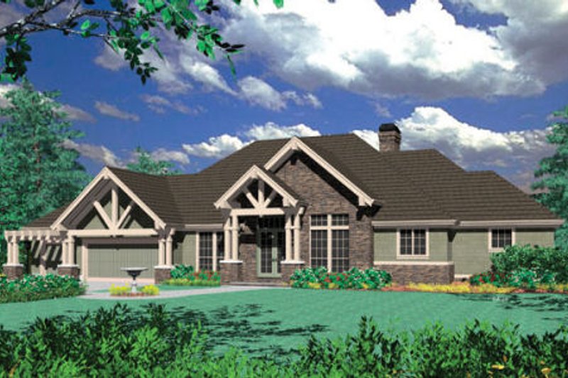 Home Plan - Exterior - Other Elevation for Craftsman House Plan #48-300 - 3 bed, 2.5 bath