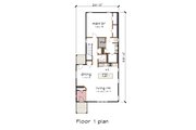 Modern Style House Plan - 3 Beds 2.5 Baths 1860 Sq/Ft Plan #79-319 