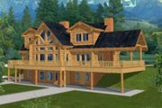 Traditional Style House Plan - 4 Beds 4.5 Baths 4565 Sq/Ft Plan #117-313 