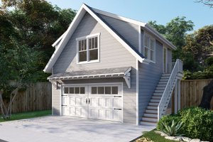 Farmhouse Exterior - Front Elevation Plan #461-87