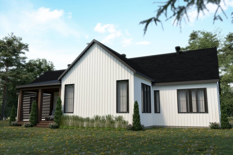 House Blueprint - Exterior - Other Elevation for Craftsman House Plan #23-2745 - 4 bed, 2 bath