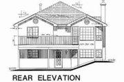 Traditional Style House Plan - 5 Beds 3 Baths 2292 Sq/Ft Plan #18-9401 