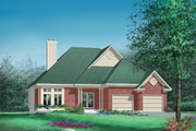 Traditional Style House Plan - 2 Beds 2 Baths 1601 Sq/Ft Plan #25-1065 