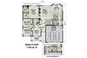 Traditional Style House Plan - 3 Beds 2 Baths 1762 Sq/Ft Plan #51-1179 