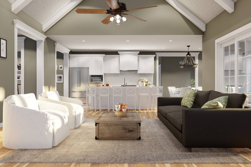 Dream House Plan - Interior - Family Room 2 for Country House Plan #17-3444 - 4 bed, 3 bath