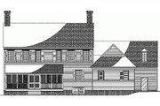 Colonial Style House Plan - 5 Beds 5 Baths 3515 Sq/Ft Plan #137-221 