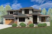 Contemporary Style House Plan - 7 Beds 5.5 Baths 5850 Sq/Ft Plan #920-85 