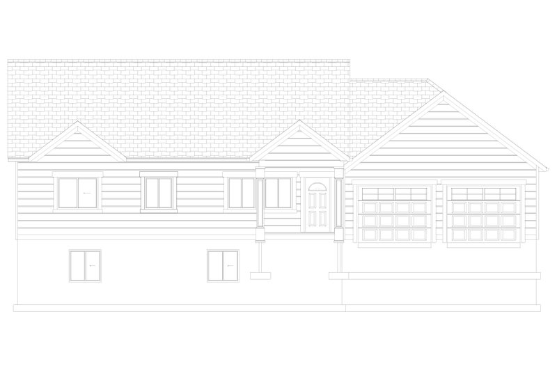 Architectural House Design - Exterior - Front Elevation 6 for Craftsman House Plan #1060-461 - 3 bed, 3 bath
