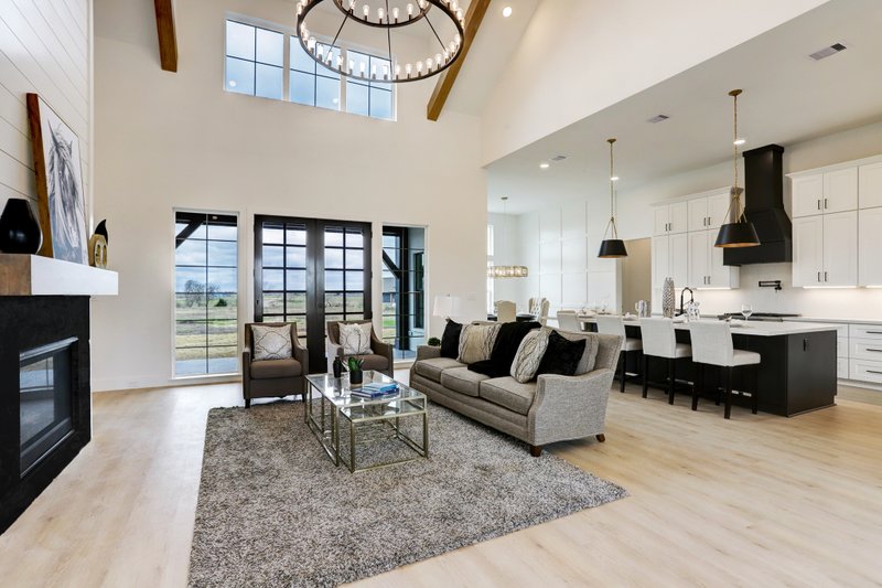 Country Style House Plan - 4 Beds 3.5 Baths 2854 Sq/Ft Plan #1096-65 ...
