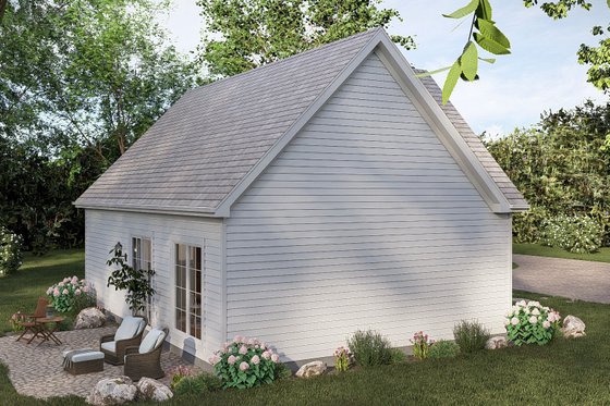 Exterior - Other Elevation 1 for Traditional House Plan #455-801 - 1 bed, 1 bath