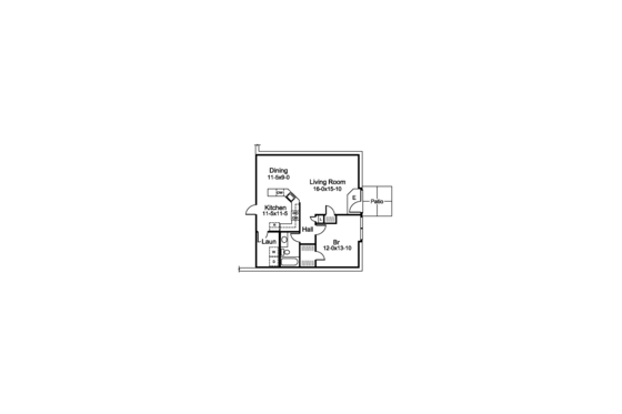Floor Plan - Other Floor for Country House Plan #57-577 - 3 bed, 3 bath
