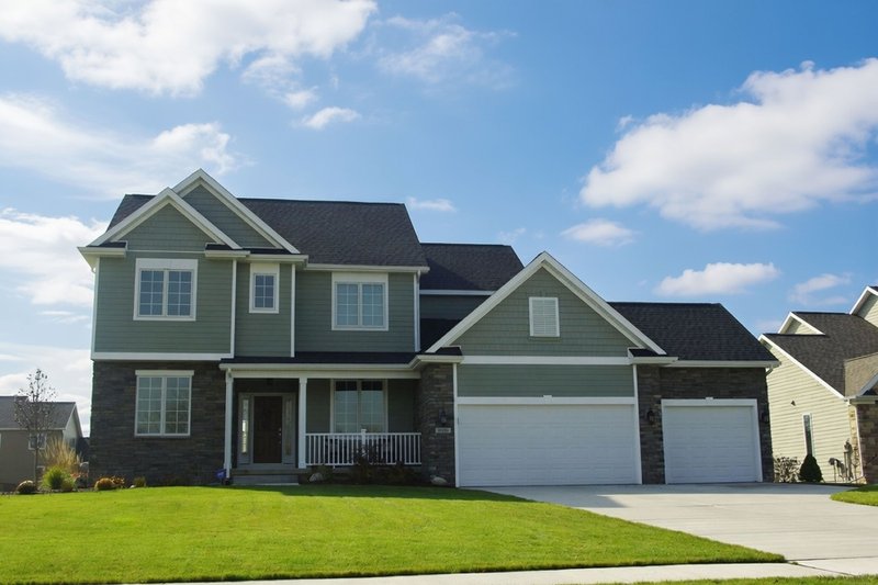 Home Plan - Exterior - Front Elevation 5 for Traditional House Plan #20-2090 - 4 bed, 2.5 bath