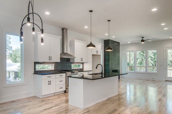 Interior - Kitchen for Modern House Plan #1085-1 - 3 bed, 2.5 bath