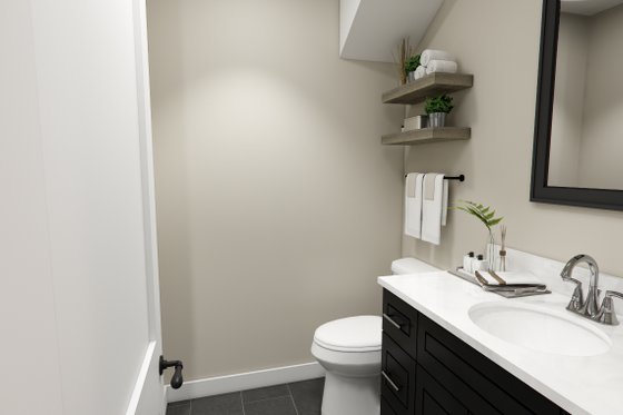 Interior - Bathroom 2 for Farmhouse House Plan #51-1380 - 3 bed, 3.5 bath
