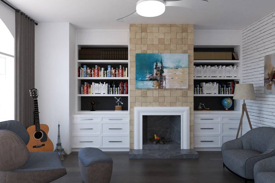 Interior - Other for European House Plan #54-425 - 4 bed, 4.5 bath