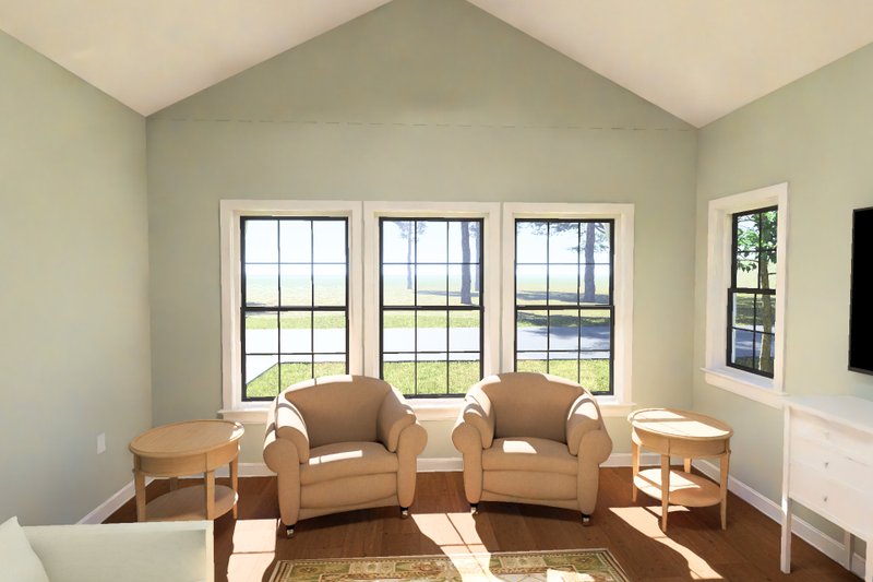 Dream House Plan - Interior - Family Room 1 for Cottage House Plan #513-2441 - 2 bed, 2 bath
