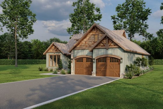 Exterior - Other Elevation for Craftsman House Plan #17-2908 - 3 bed, 2 bath
