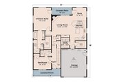 Bungalow Style House Plan - 3 Beds 3 Baths 2477 Sq/Ft Plan #124-1436 