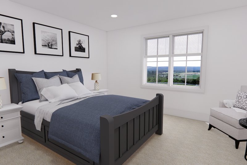 Dream House Plan - Interior - Bedroom 4 for Country House Plan #51-1568 - 4 bed, 3.5 bath