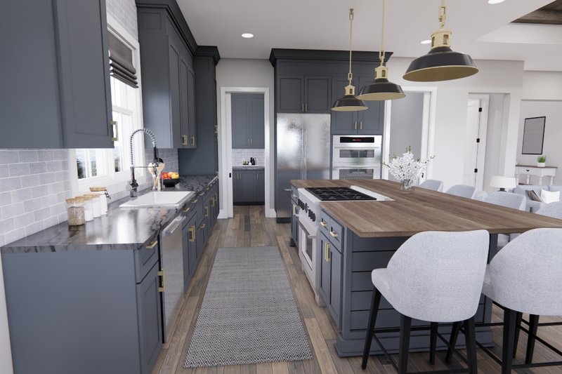 Dream House Plan - Interior - Kitchen 1 for Farmhouse House Plan #51-1237 - 3 bed, 2.5 bath