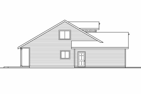 Exterior - Other Elevation House Plan #124-692 - 3 bed, 2.5 bath