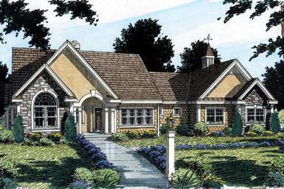 Exterior - Front Elevation for Modern House Plan #312-633 - 3 bed, 2.5 bath