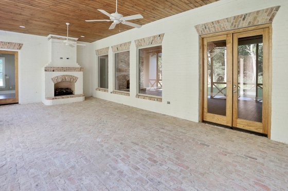 Exterior - Outdoor Living for European House Plan #1081-36 - 4 bed, 4.5 bath