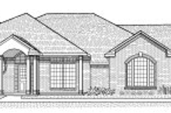 Exterior - Front Elevation for Traditional House Plan #65-357 - 4 bed, 3 bath