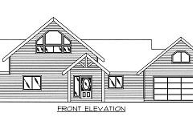 Home Plan - Exterior - Other Elevation for Contemporary House Plan #117-519 - 3 bed, 2.5 bath