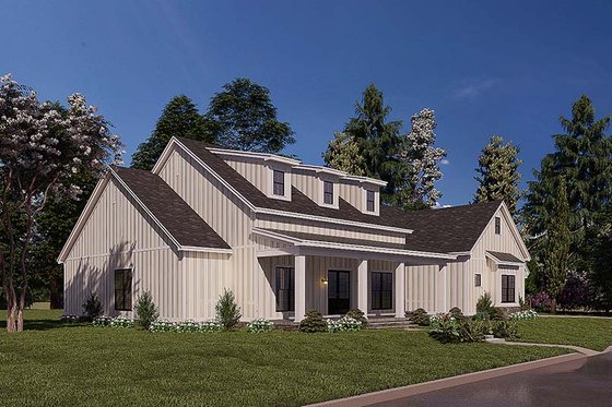 Exterior - Other Elevation 2 for Craftsman House Plan #923-175 - 4 bed, 2.5 bath